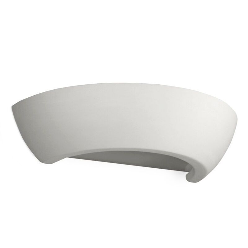 Moderne up down wandlamp Lotfi, wit, keramiek Moderne up down wandlamp Lotfi, wit, keramiek