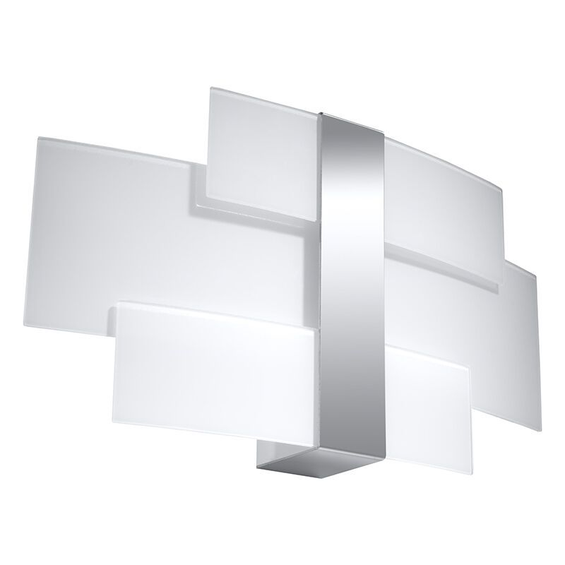 Chromen wandlamp Marith, staal