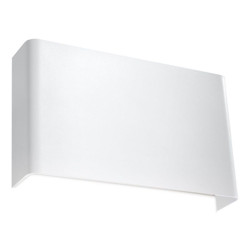 Moderne up down wandlamp Laetitia, wit, aluminium Moderne up down wandlamp Laetitia, wit, aluminium