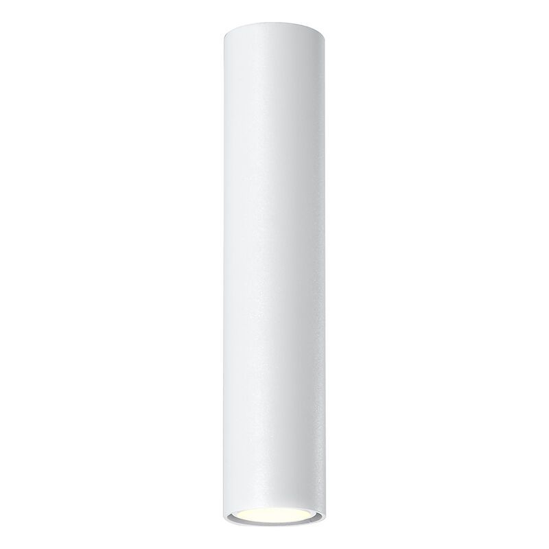 Witte opbouwspot Harley, aluminium, 30 cm