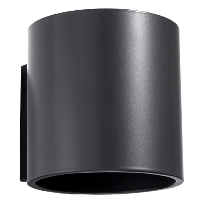 Moderne up down wandlamp Amely, antraciet, aluminium Moderne up down wandlamp Amely, antraciet, aluminium