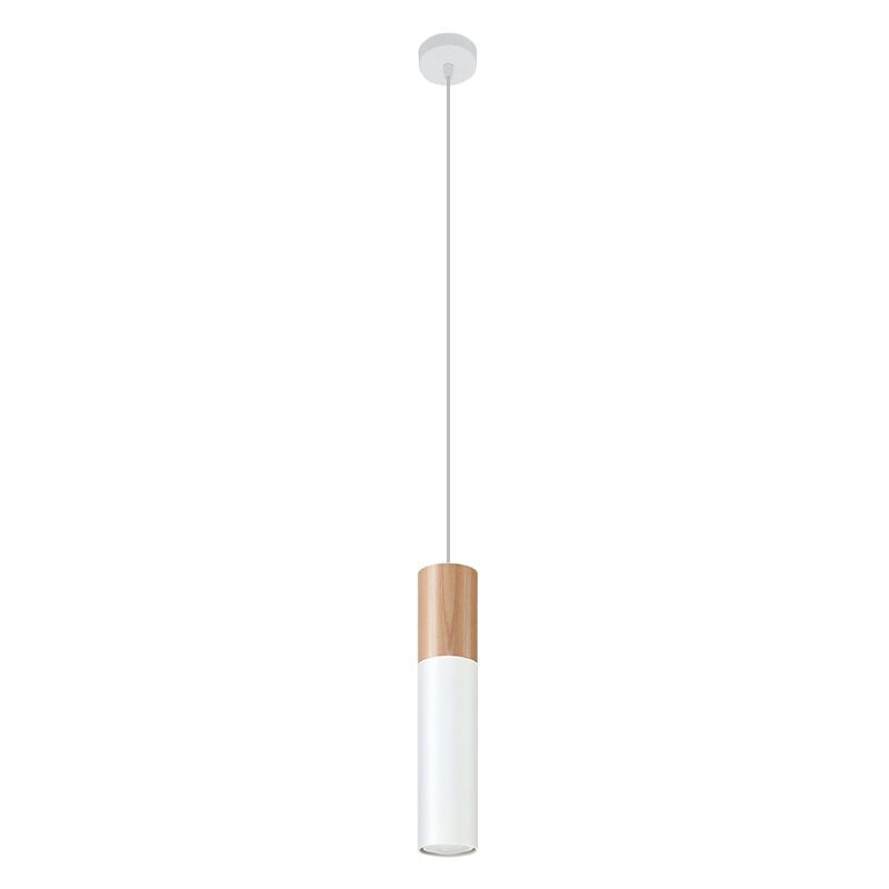 Witte hanglamp Francesca, aluminium