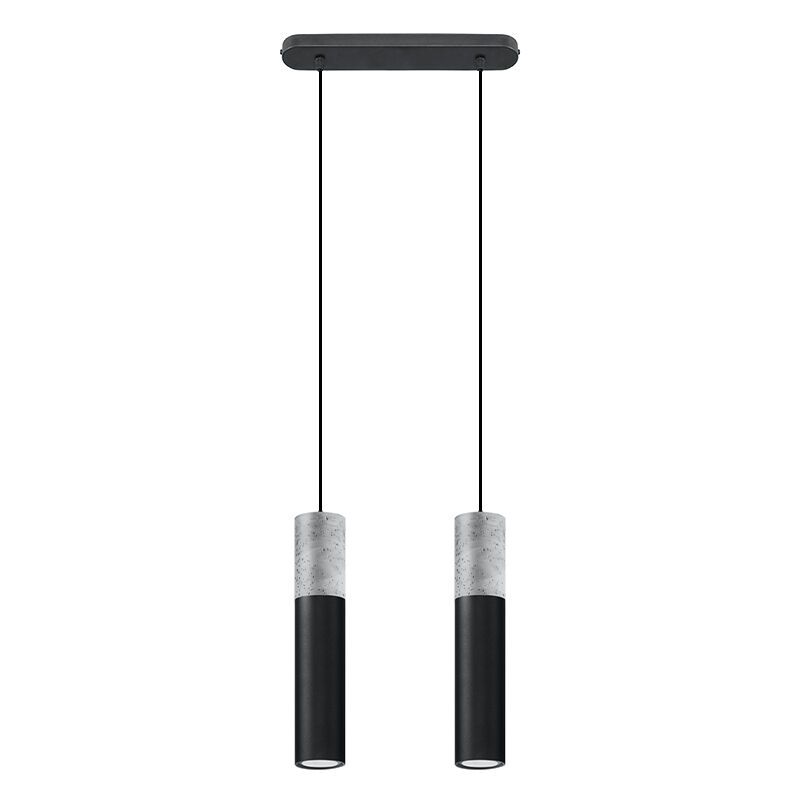 Betonnen hanglamp Fardou, grijs