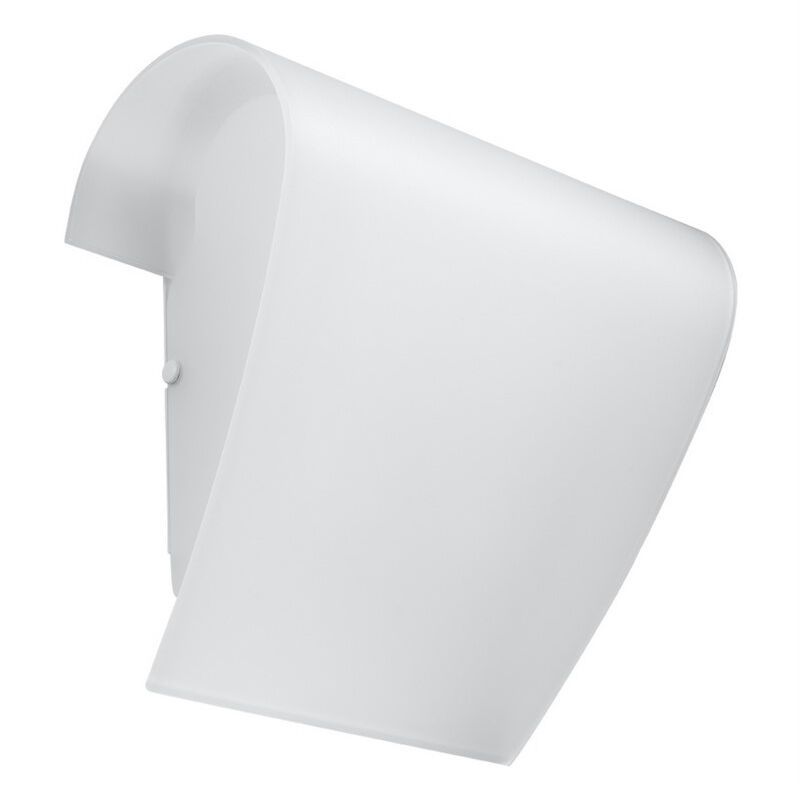 Witte wandlamp Matias, glas Witte wandlamp Matias, glas