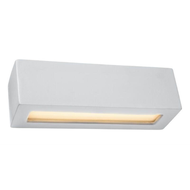 Moderne up down wandlamp Emmaly, grijs, keramiek Moderne up down wandlamp Emmaly, grijs, keramiek