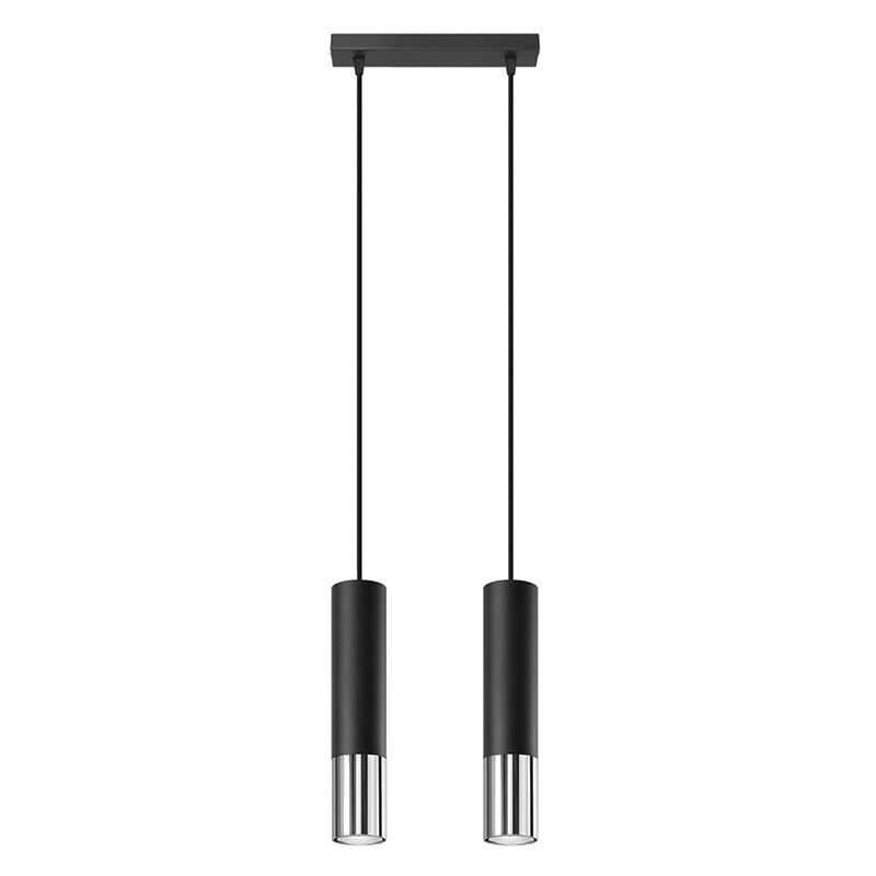 Moderne hanglamp Hediye, chroom, aluminium, 2L