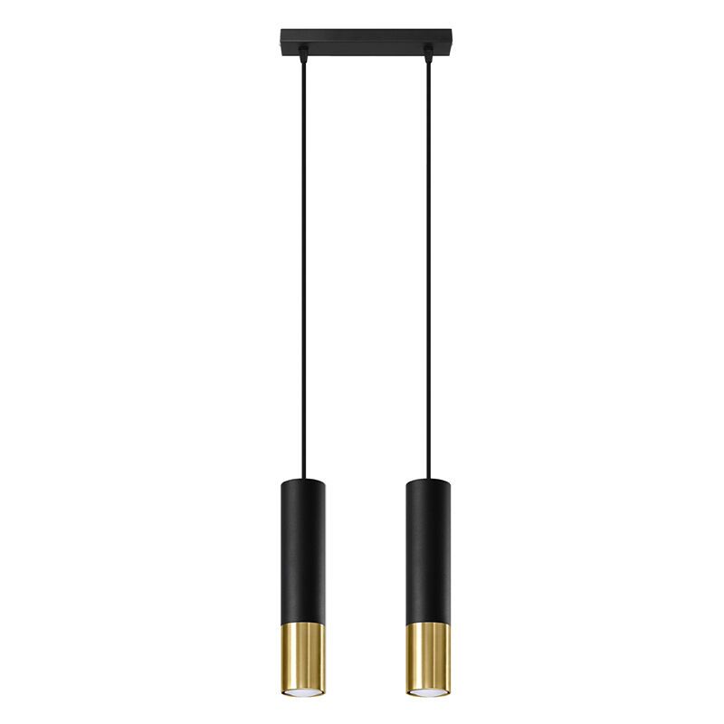 Moderne hanglamp Hediye, goud, aluminium, 2L