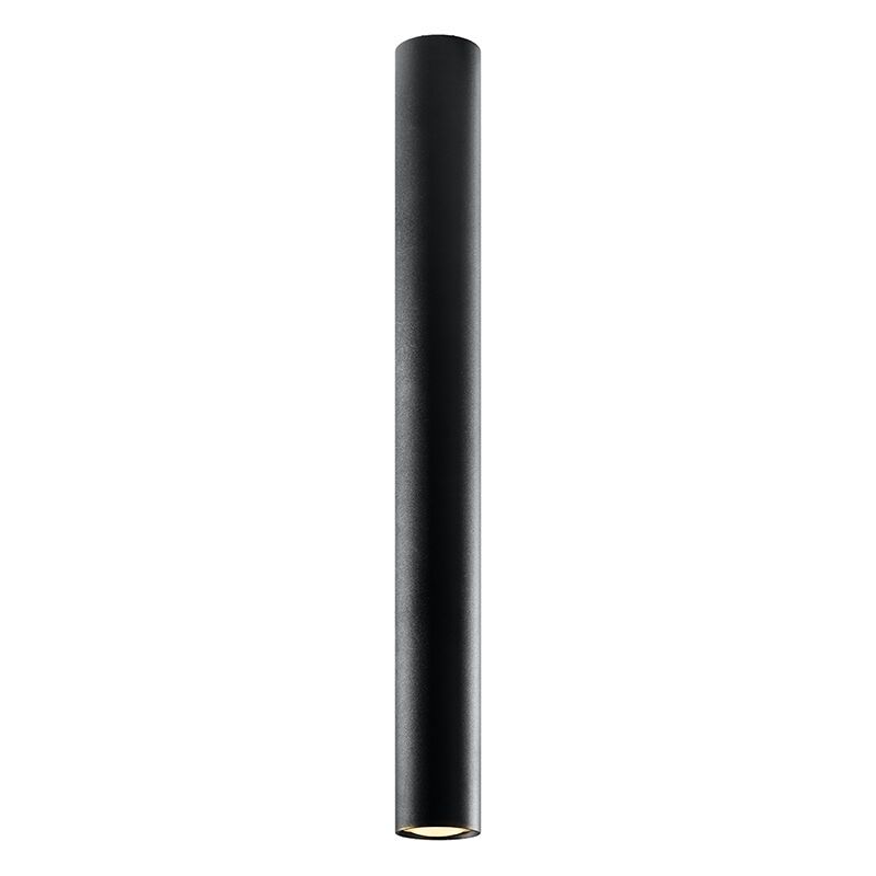 Zwarte opbouwspot Harley, aluminium, 60 cm Zwarte opbouwspot Harley, aluminium, 60 cm