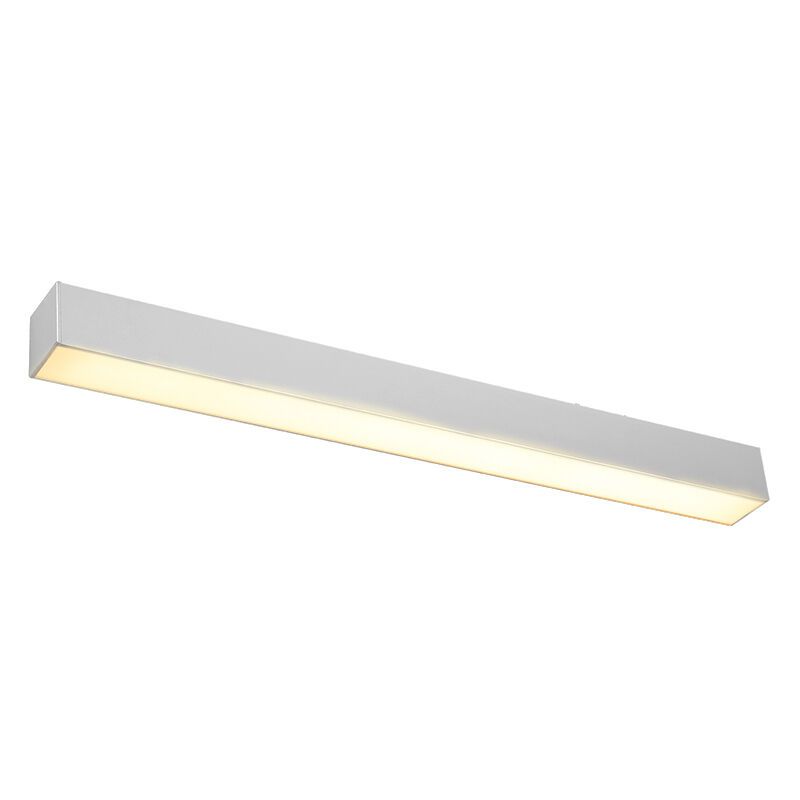 Moderne wandlamp Mascha, grijs, aluminium, 22w, 3000K