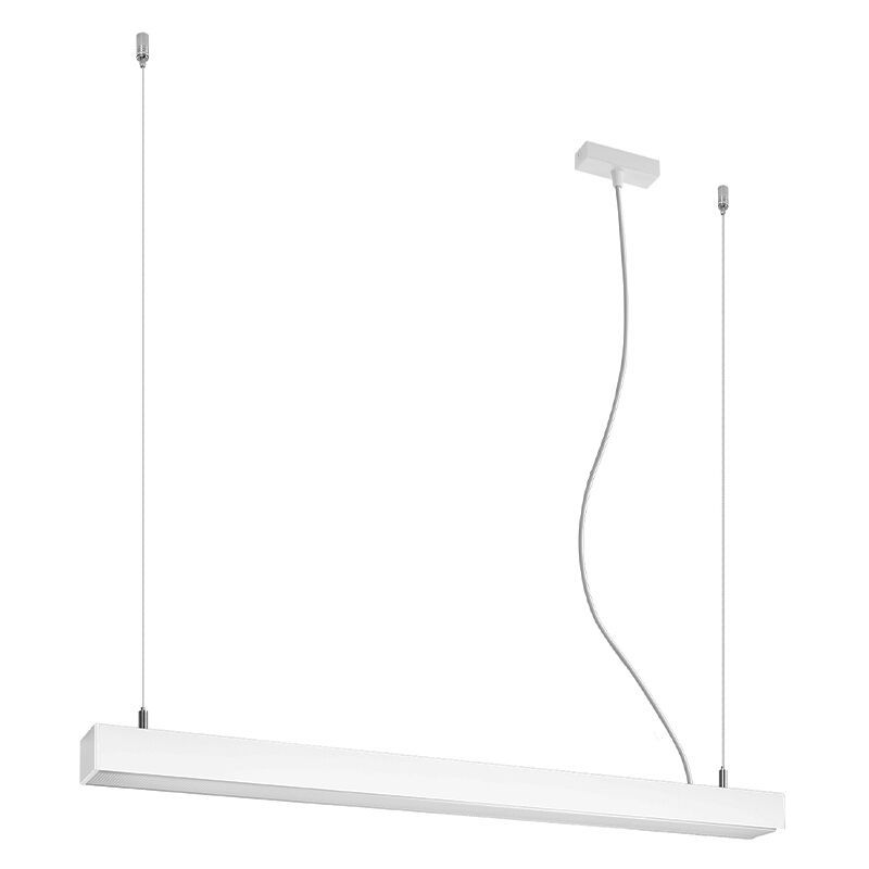 Moderne hanglamp Mascha, wit, aluminium, 31w, 3000K