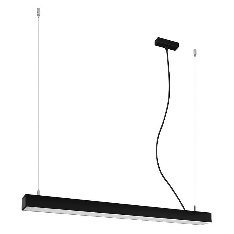 Moderne hanglamp Mascha, zwart, aluminium, 31w, 3000K Moderne hanglamp Mascha, zwart, aluminium, 31w, 3000K