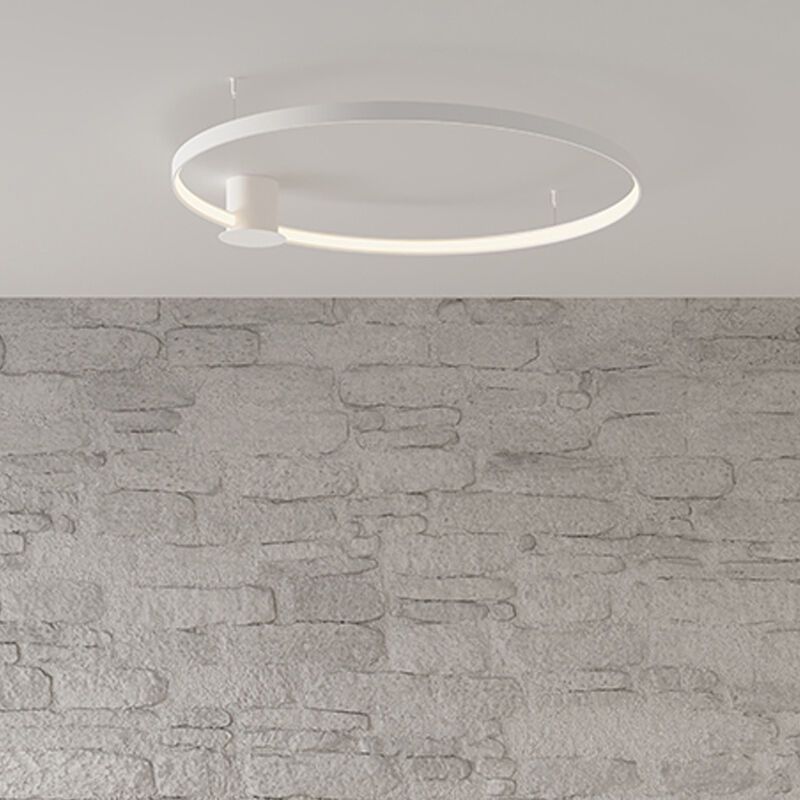 Moderne plafonnière Ringo, wit, aluminium, 30w, 3000K Moderne plafonnière Ringo, wit, aluminium, 30w, 3000K