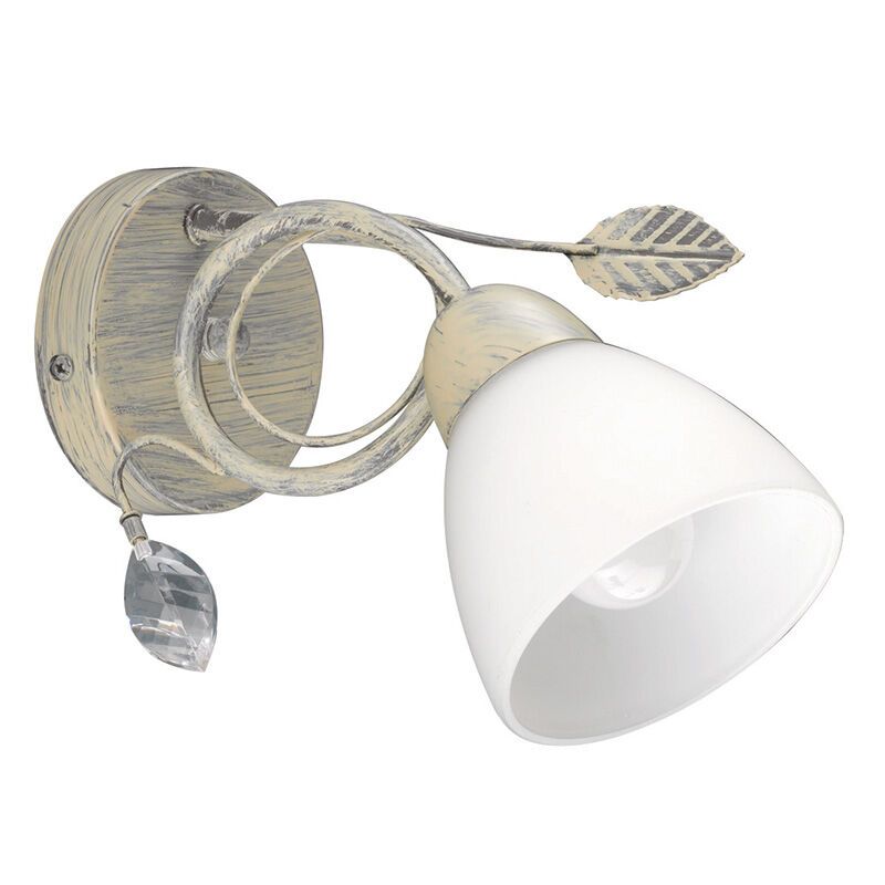 Grijze wandlamp klassiek, Astrid