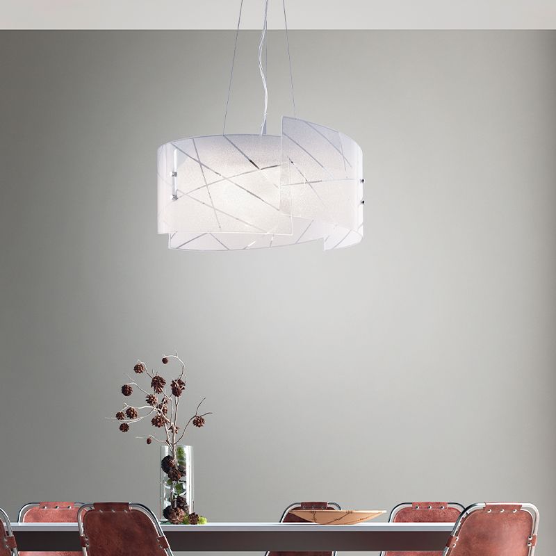 Witte hanglamp modern, Fortes Witte hanglamp modern, Fortes