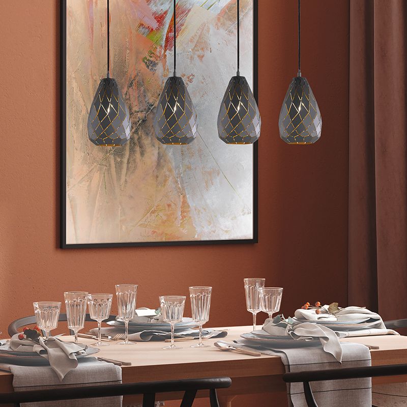 Antraciet hanglamp Esrum, Modern