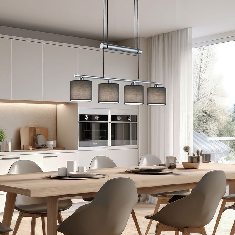 Nikkelen hanglamp metaal, Nordby Nikkelen hanglamp metaal, Nordby