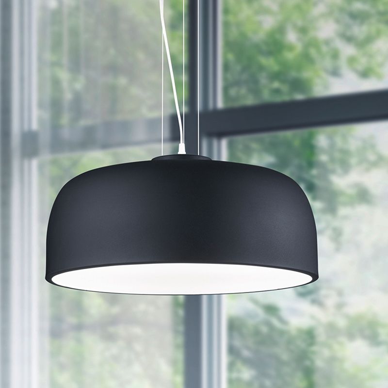 Zwarte hanglamp modern, Alnon