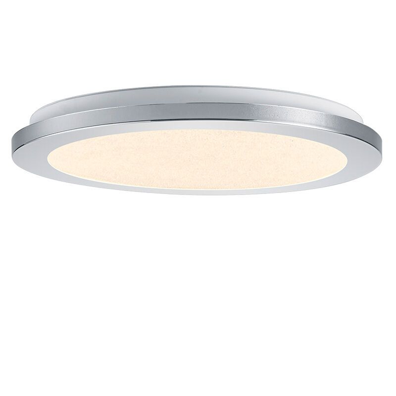 Chromen plafonnière modern, Marie, 15W, 3000K LED, IP44
