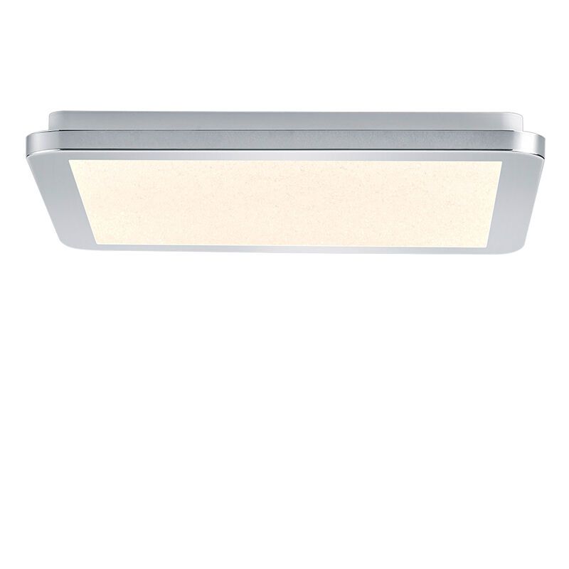 Chromen plafonnière modern, Marie, 18W, 3000K LED, IP44