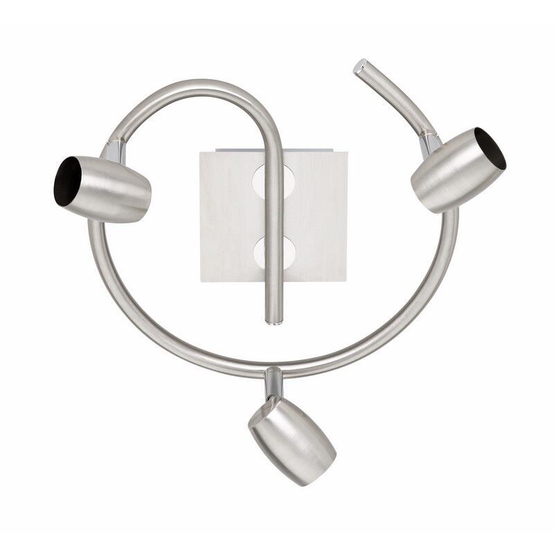 Nikkelen plafondspot modern, Acelya