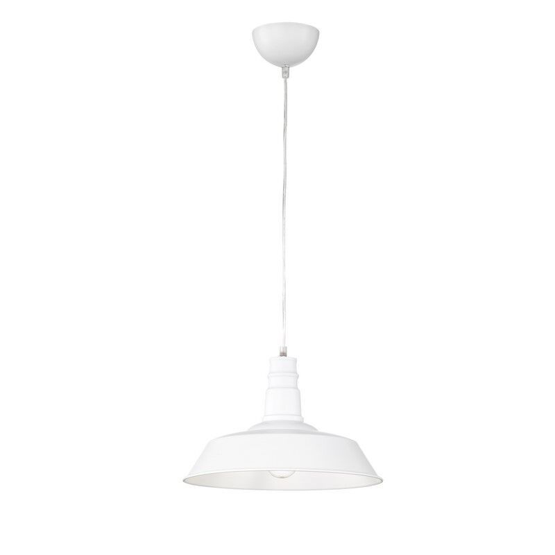 Witte hanglamp industrieel, Yanaisha Witte hanglamp industrieel, Yanaisha