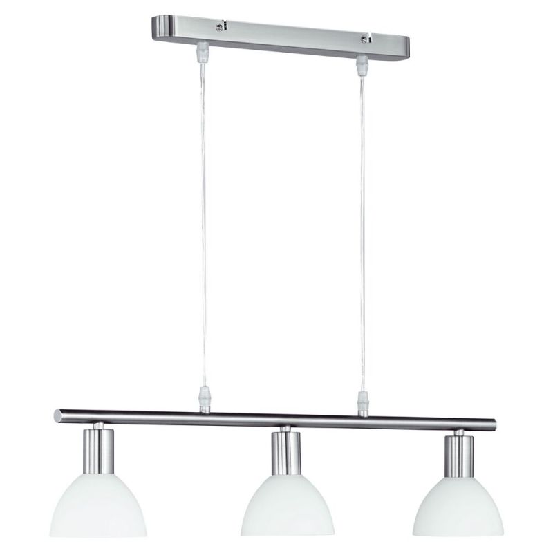 Nikkelen hanglamp glas, Babette Nikkelen hanglamp glas, Babette