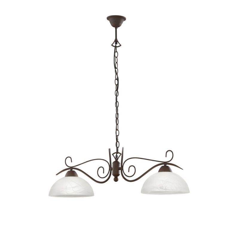 Witte hanglamp klassiek, Jared