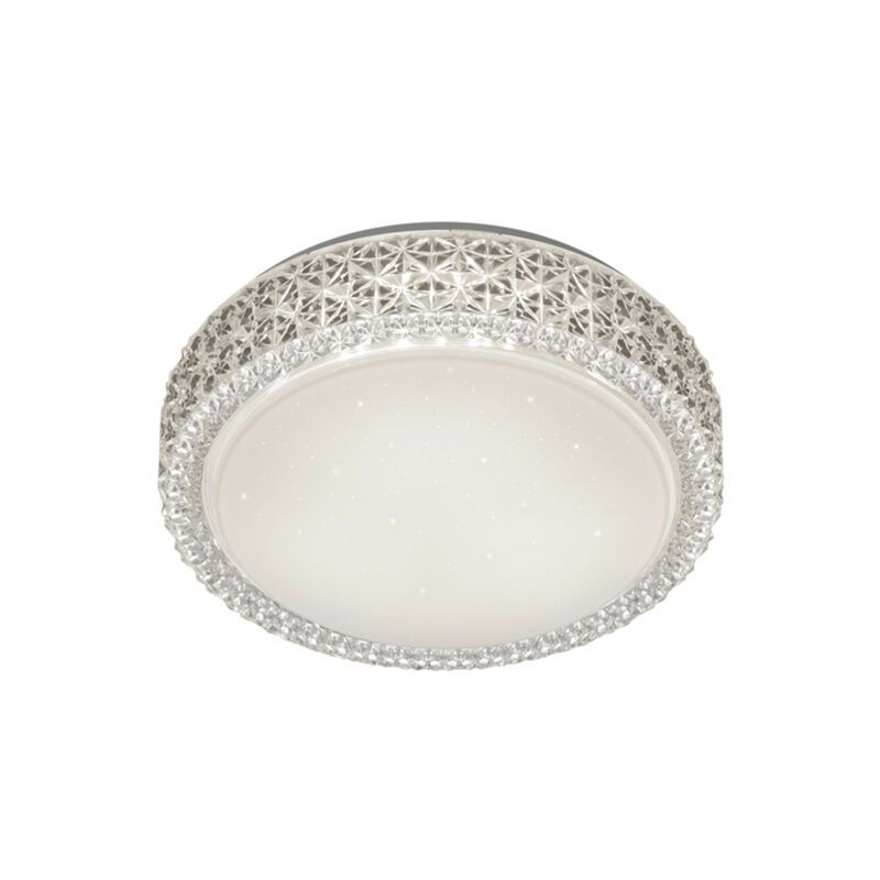 Witte plafonnière klassiek, Valentina, 12W, 3000K LED