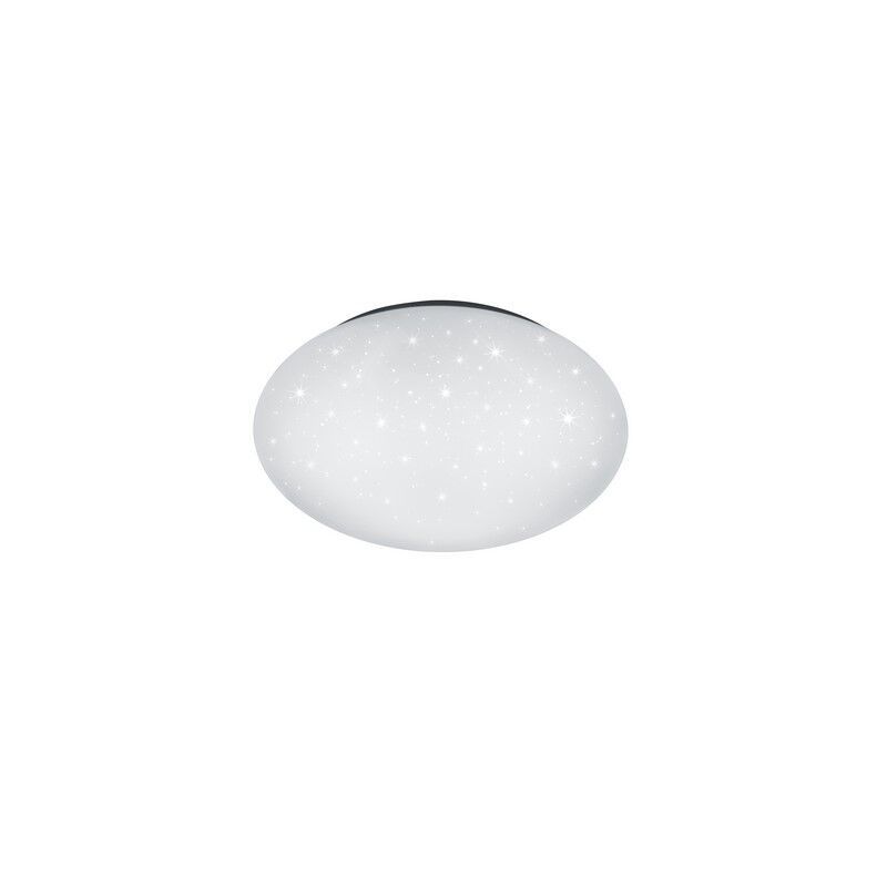 Witte plafonnière kunststof, Vanysia, 18W, 4000K LED, IP44