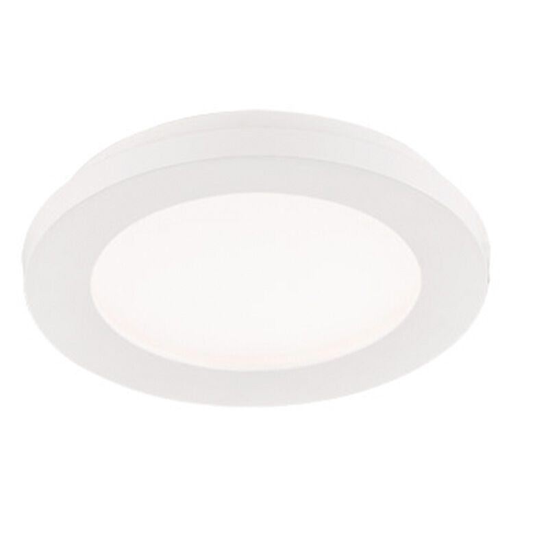 Witte plafonnière modern, Gistrup, 10W, 3000K LED, IP44 Witte plafonnière modern, Gistrup, 10W, 3000K LED, IP44
