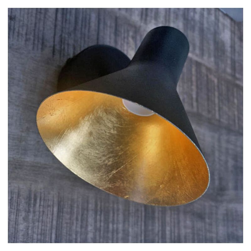 Gouden wandspot industrieel, Verena