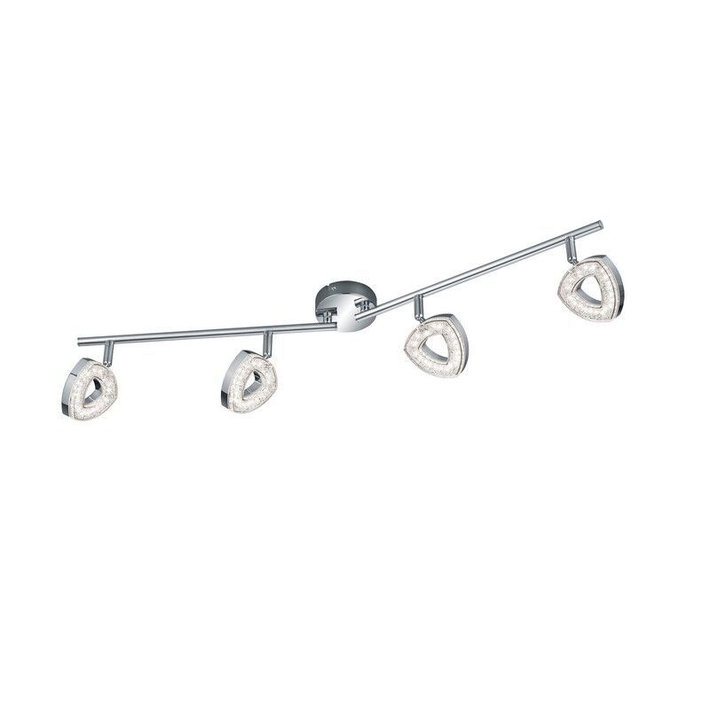 Chromen wandlamp modern, Vayannah, 4,5W, 3000K LED