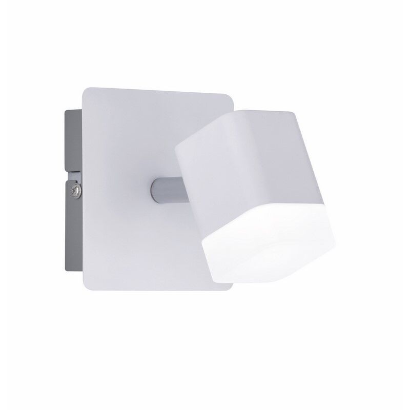 Witte wandspot modern, Kolind, 4W, 3000K LED Witte wandspot modern, Kolind, 4W, 3000K LED
