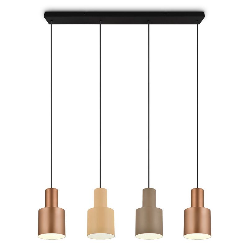 Taupe hanglamp modern, Amila