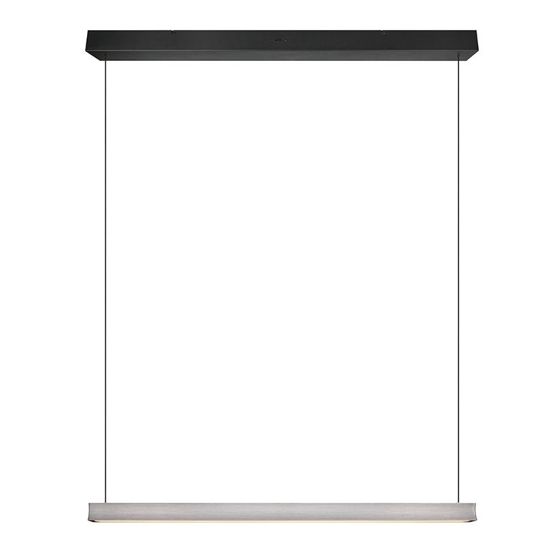 Nikkelen hanglamp modern, Wishal, 29W, white switch LED, 3-staps dimbaar