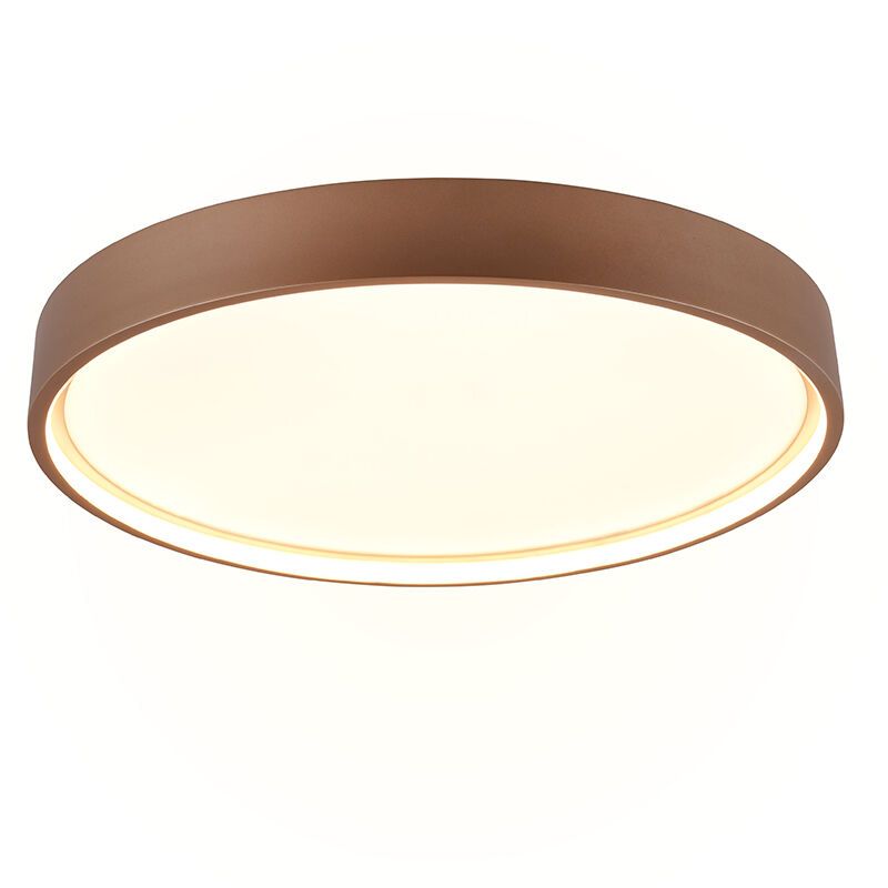Taupe plafonnière modern, Destin, 29W, warm tot koud wit verstelbare LED Taupe plafonnière modern, Destin, 29W, warm tot koud wit verstelbare LED