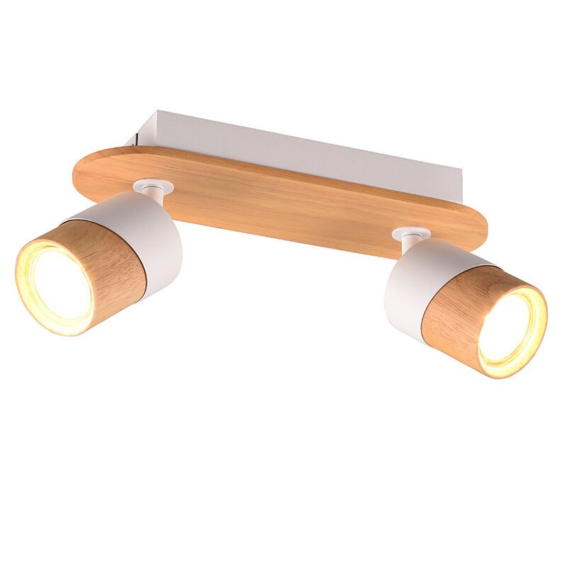 Landelijke plafondspot hout, Carine Landelijke plafondspot hout, Carine