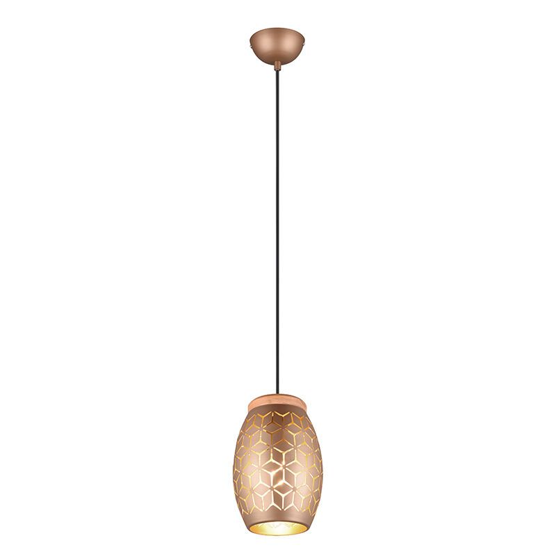 Taupe hanglamp modern, Delana