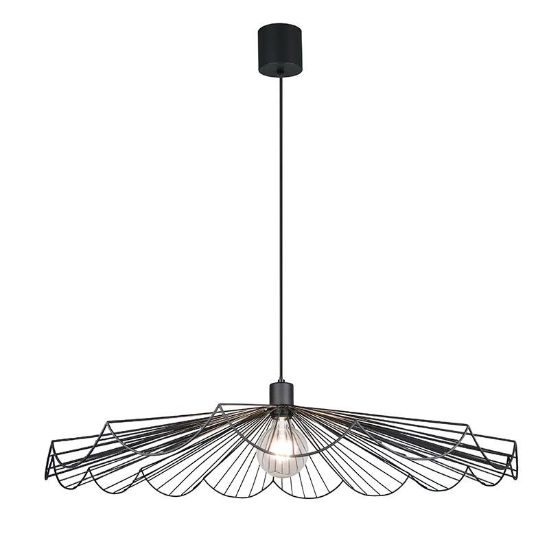 Zwarte hanglamp modern, Celso