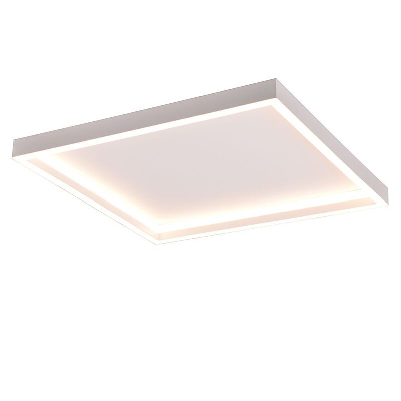 Witte plafonnière design, Gilbert, 20W, 3000K LED