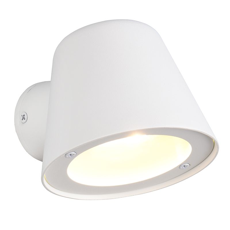 Witte buitenlamp modern, Noufissa, IP44 Witte buitenlamp modern, Noufissa, IP44