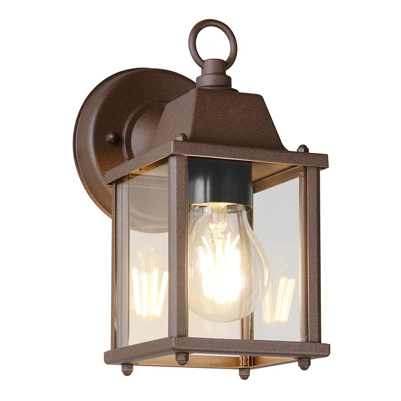 Roestkleurige buitenlamp klassiek, Metje