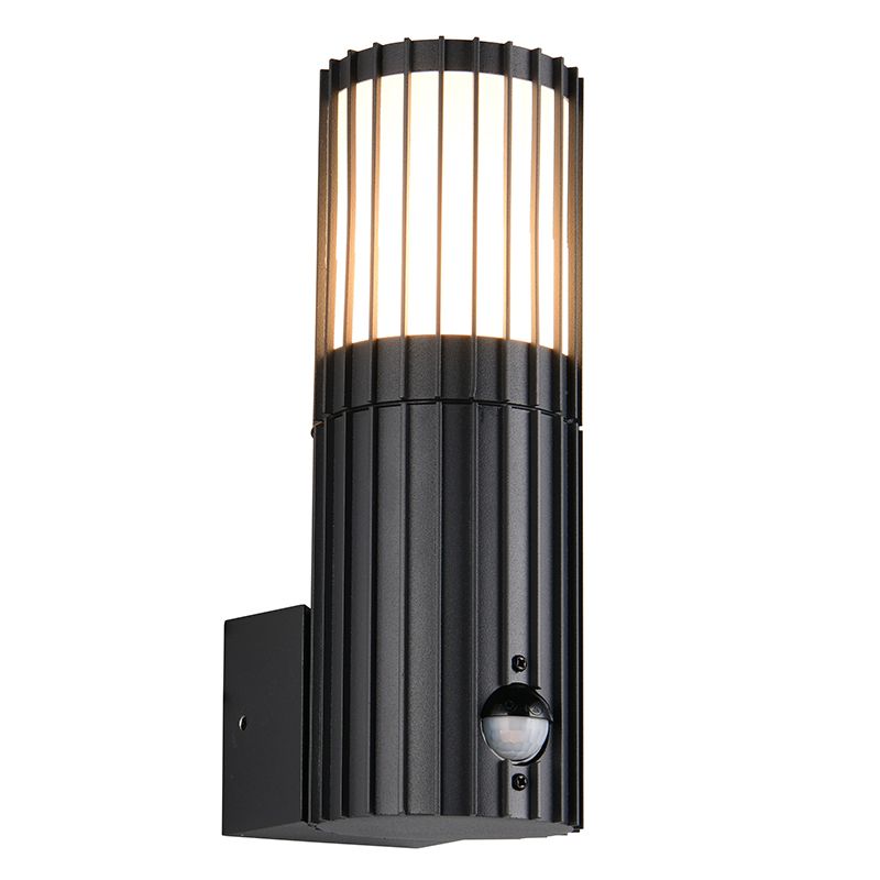 Antraciete buiten plafondlamp met bewegingssensor modern, Oumnia, IP54 Antraciete buiten plafondlamp met bewegingssensor modern, Oumnia, IP54