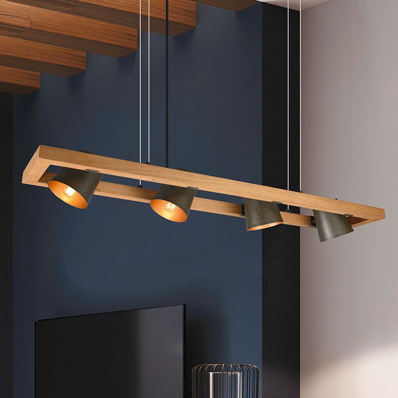 Vintage hanglamp Keira, nikkel, metaal