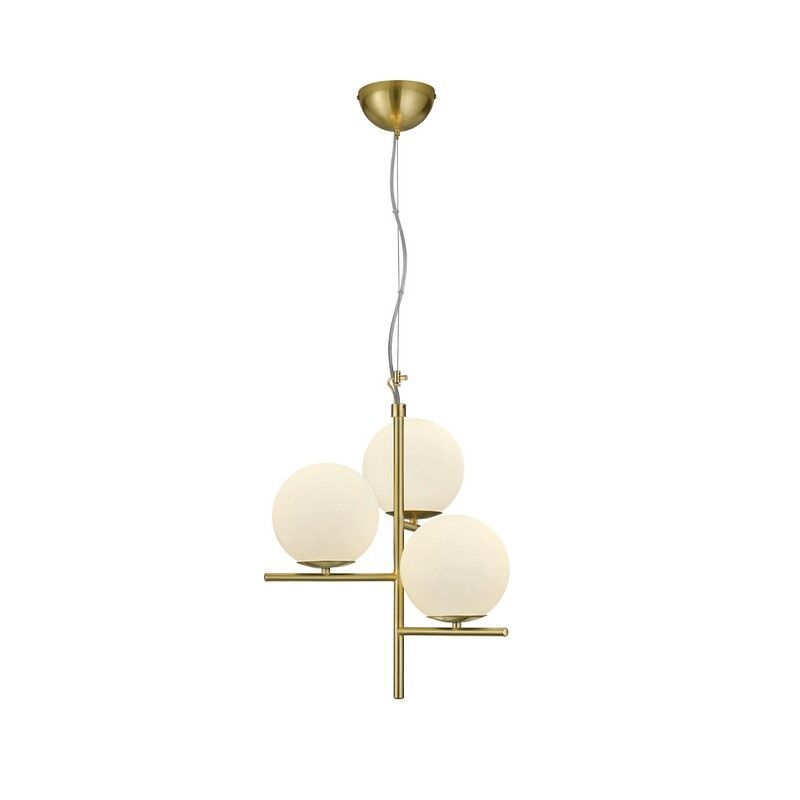 Messing eettafel hanglamp modern, Silkis