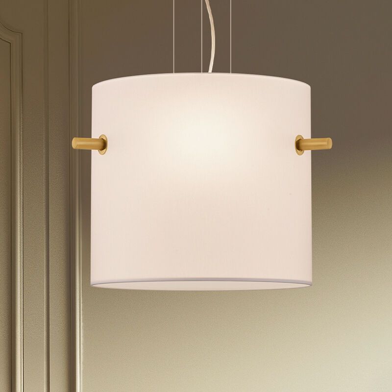 Messing hanglamp Myke, metaal