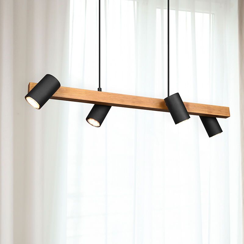 Zwarte hanglamp modern, Kaso