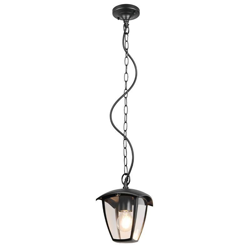 Zwarte buitenlamp modern, Samatar, IP44 Zwarte buitenlamp modern, Samatar, IP44