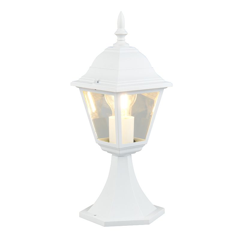 Witte buitenlamp klassiek, Lavina, IP44