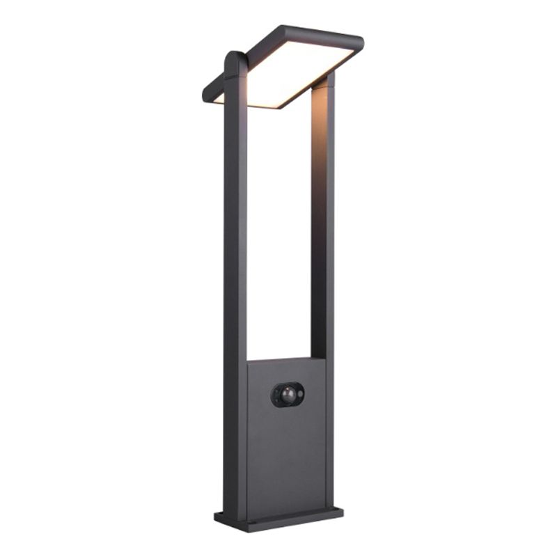 Antraciete staande buitenlamp op zonne-energie modern, Maku, 5W, white switch LED, IP65